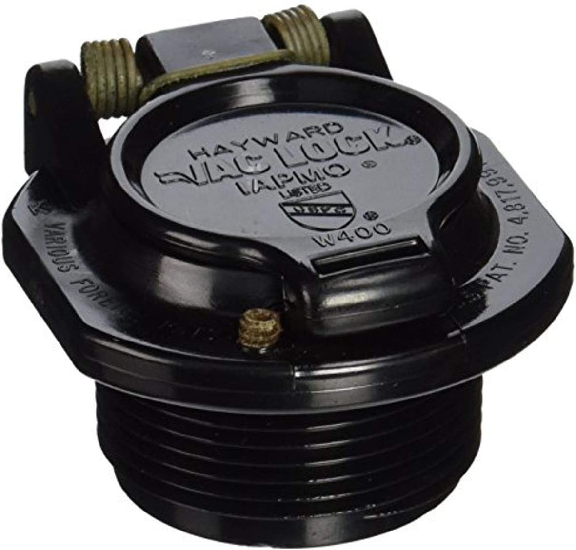 Hayward W400BBKP black vacuum lock safety wall fitting for Navigator cleaners