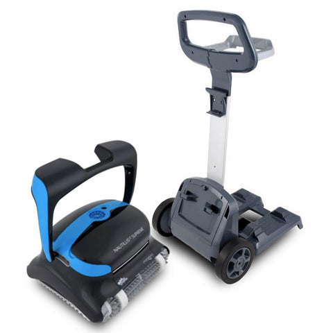 Maytronics Dolphin Nautilus CC Supreme robotic pool cleaner with Pro Caddy, 99991083-PC