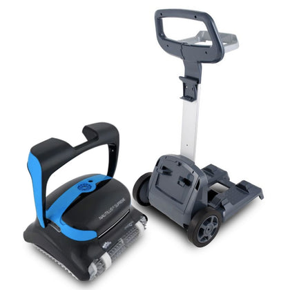 Maytronics Dolphin Nautilus CC Supreme robotic pool cleaner with Pro Caddy, 99991083-PC