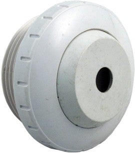 Waterway Threaded Eyeball Return Fitting, 1-1/2 in. MPT x 3/8 in. Eye Opening, White, 400-1410B