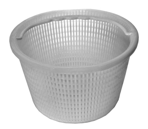 Astral 05280R0400 white round tapered skimmer basket