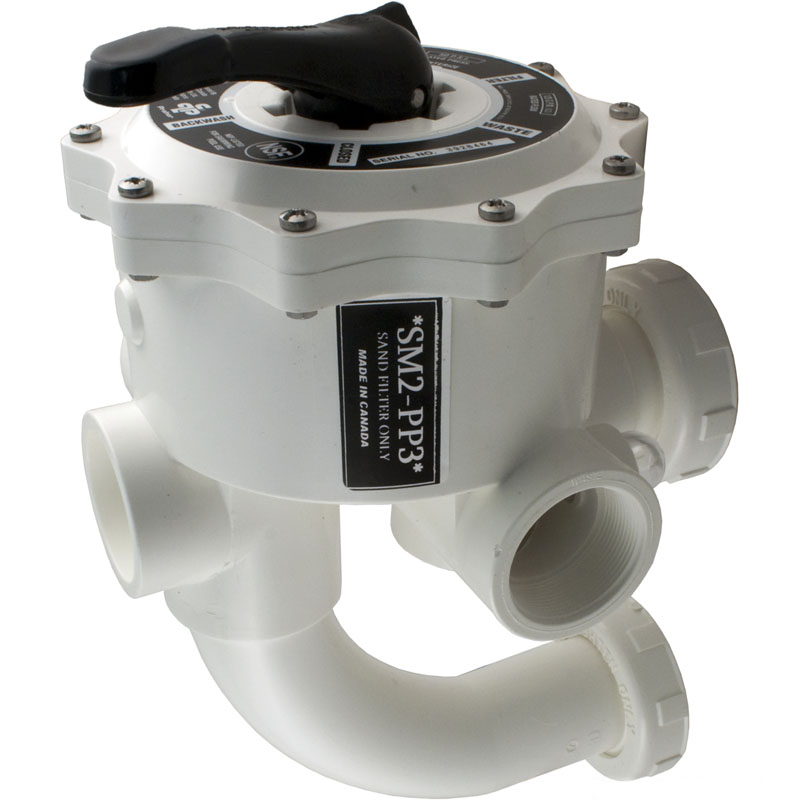 Praher SM2-PP3 2 inch side mount multiport valve kit for Pac-Fab Triton sand filters