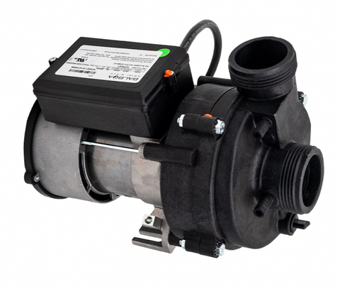 Balboa 1070021 one speed spa circulation pump, 0.25 HP 230 V, front view
