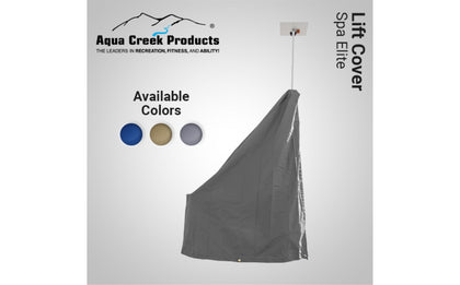 Aqua Creek Solar Lift Cover for Revolution and Titan 600 Lifts, Gray, F-720SSC-G
