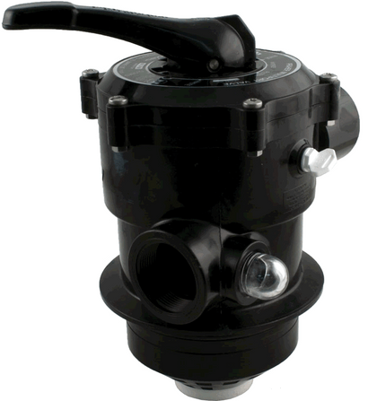 Praher TM-12-CFC ABS clamp-down top mount multiport valve for Pentair Triton filters