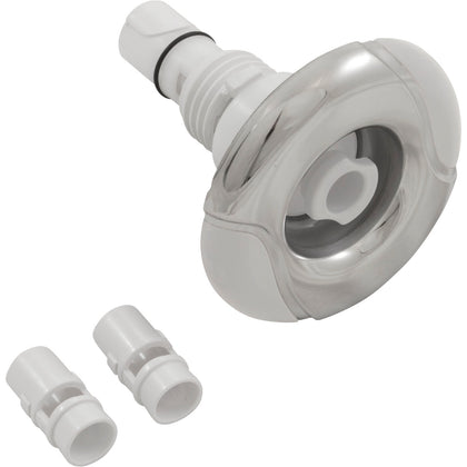 CMP 25591-110-000 SpaMaster 2 inch Insider directional jet internal in stainless steel and white