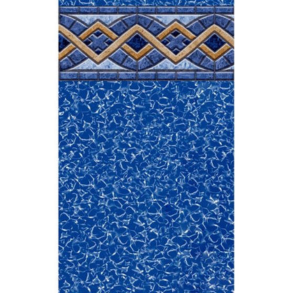 Swimline LI1854LTU25 18 ft round Liberty tile above ground pool liner