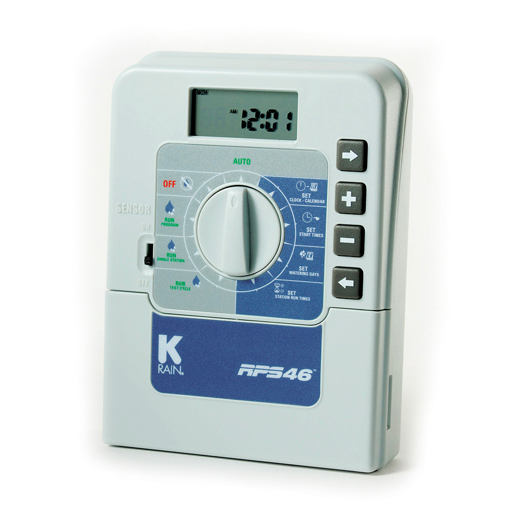 K-Rain 3504 RPS 46 mini 4 station 110V irrigation controller