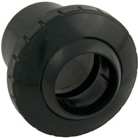 Waterway 1 in. Insert Inlet Eyeball Fitting for 1-1/2 in. Return Lines, Black, 400-1421E