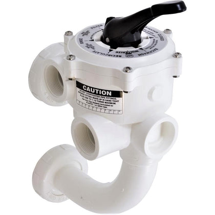 Pentair 261173 1-1/2 in. side mount multiport valve for Triton and Quad D.E. filters, SM 10-3