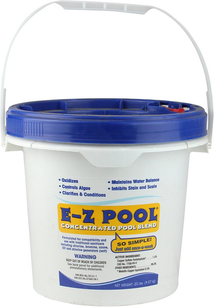 API E-Z Pool EZP20 weekly all in one pool care blend, 20 lb pail