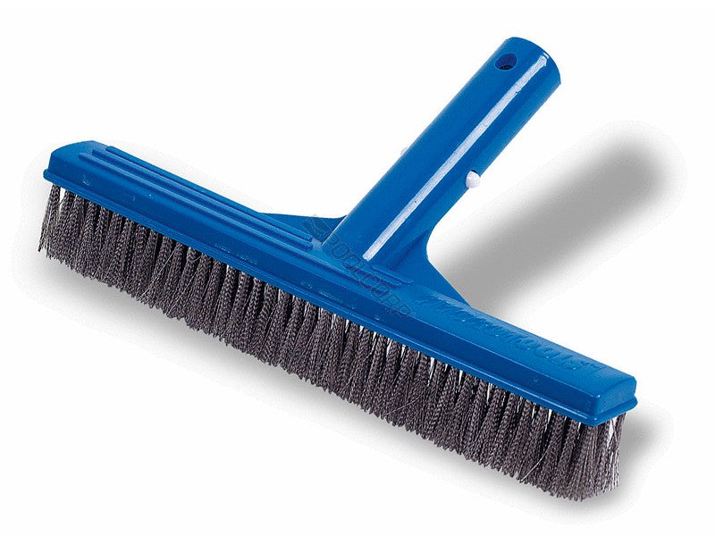 Swimline HydroTools 8240 10 inch stainless steel algae brush for concrete pools