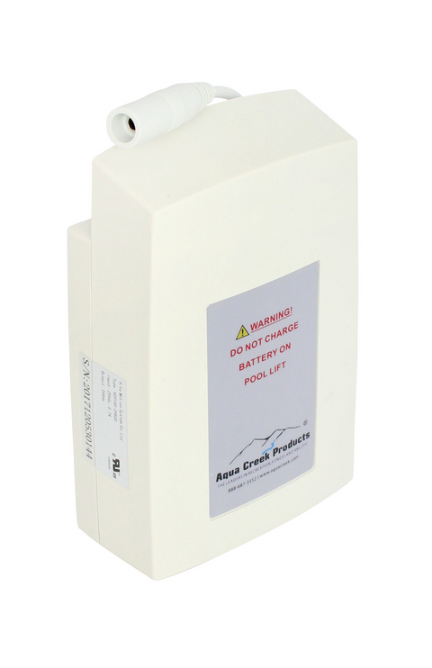Aqua Creek F-004ABV 24V rechargeable battery for the Vito pool lift