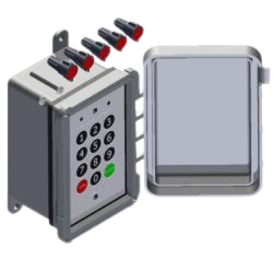 Pool Cover Specialists TP2500 touch sensitive key pad full assembly