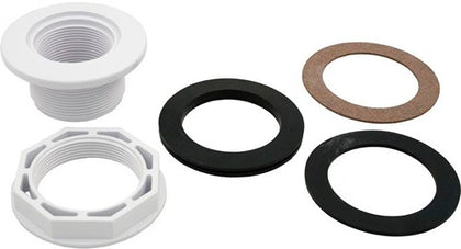 Hayward SP1023G above-ground pool wall fitting with locknut and gaskets