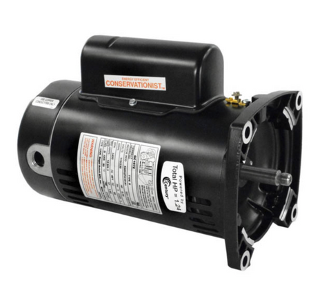Century QC1072 full rated 3/4 HP 48Y frame pool pump motor, 115/230V