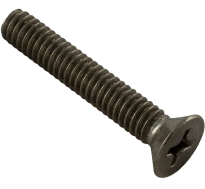 Pentair 516242 stainless steel screw for Bermuda gunite skimmers, #8-32 x 1 inch