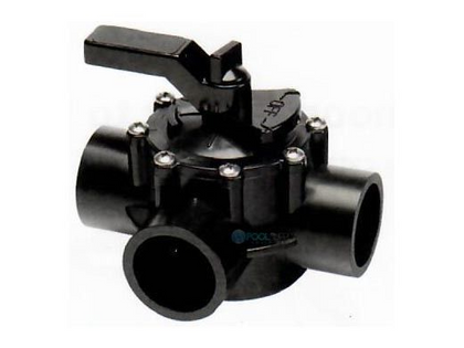 Ocean Blue 176106 lube free 3-way valve with clear lid