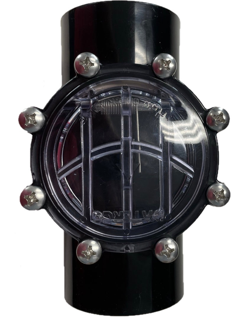 Waterco 14652 check valve with 2 in. internal and 2-1/2 in. external ports