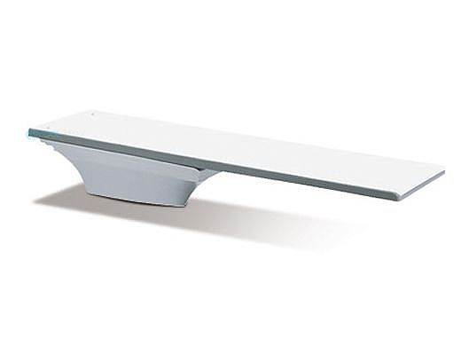 S.R. Smith 68-209-7402 Flyte-Deck II stand with 10' Radiant White Fibre-Dive board