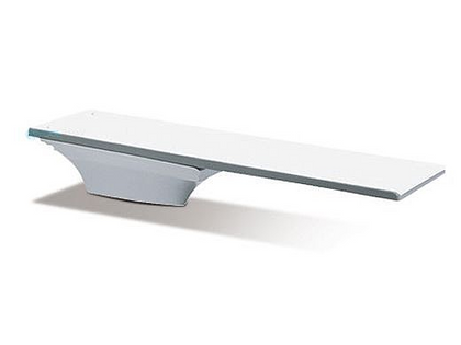S.R. Smith 68-209-7402 Flyte-Deck II stand with 10' Radiant White Fibre-Dive board