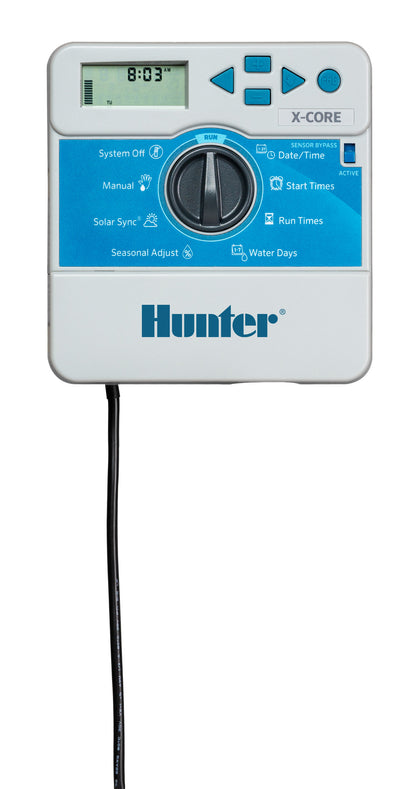 Hunter XC800I X-Core 8 station indoor irrigation controller