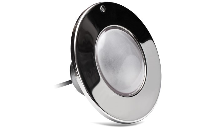 J&J Electronics 21024 PureWhite HI Series 12V cool white LED pool light