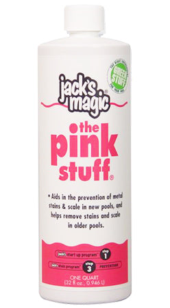 Jack's Magic The Pink Stuff JMPINK032 32 oz pool metal and stain control