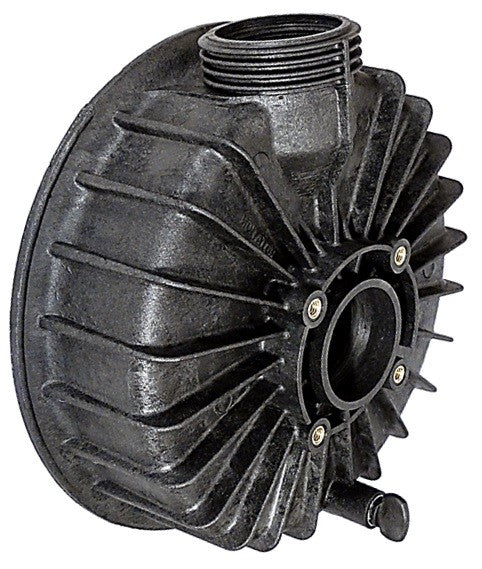 Pentair 355468Z Challenger pump front housing, black, slip suction