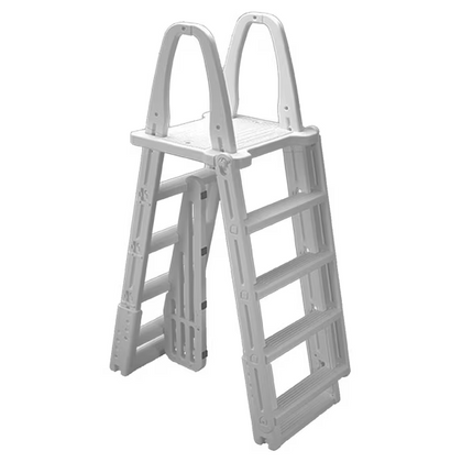 Ocean Blue 5-400200 A-frame swing-up ladder for above ground pools