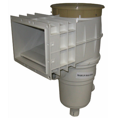 Baker Hydro deluxe gunite in-ground pool skimmer, Waterco 50W1051
