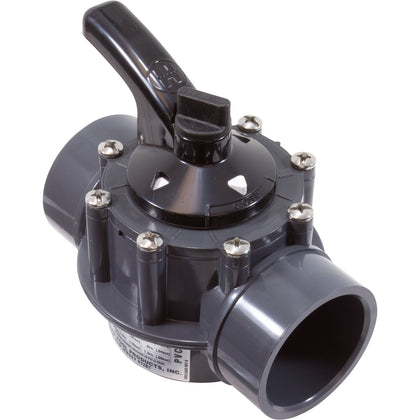 Hayward PSV2S2DGR PSV series 2-way diverter valve, 2 in. x 2-1/2 in. PVC