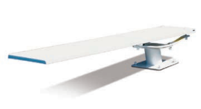 S.R. Smith 68-210-59610 cantilever jump stand with 6 ft taupe Frontier III board