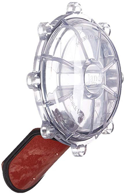 Jandy R0466000 cover with flapper and o-ring for the 7307 large check valve