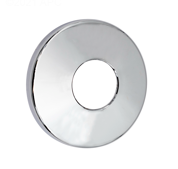 Hayward SP1042 chrome plated round escutcheon plate for 1-1/2 inch pipe
