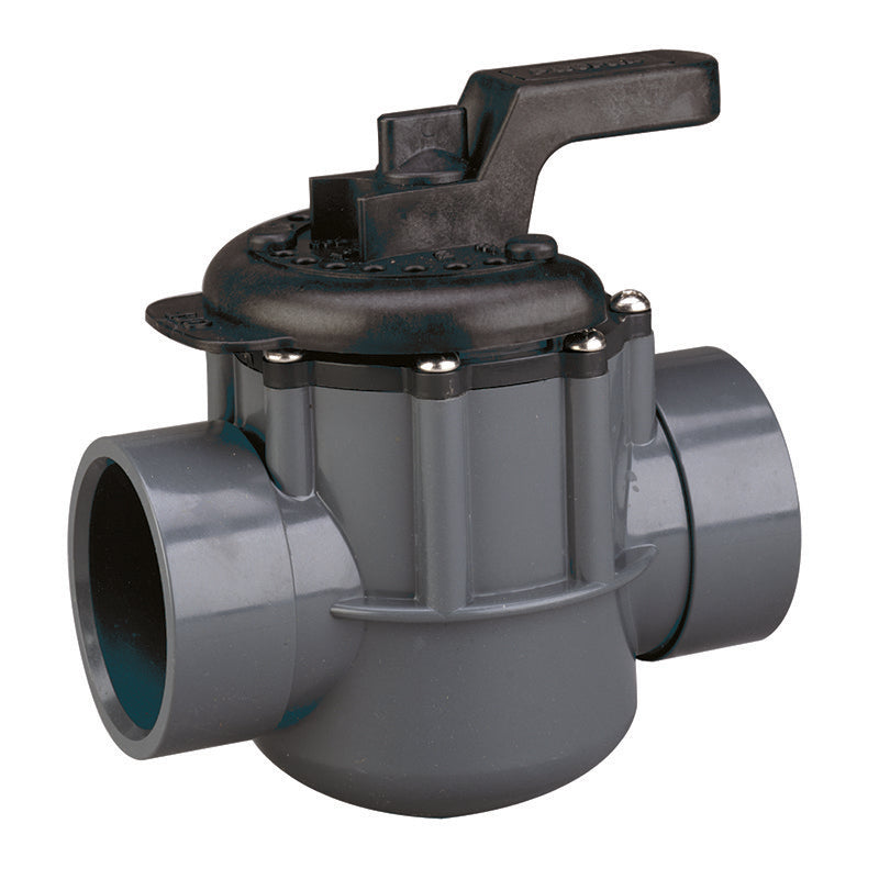 Pentair 263029 two port PVC diverter valve, 2 in. x 2-1/2 in.