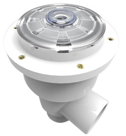 CMP 25503-460-000 Brilliant Wonders 4 in. bubbler body assembly for gunite pools, white