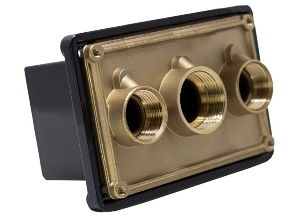 Pentair 78310500 junction box with poly cover and brass base