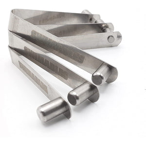 Swimables SW-10-033 three pack of stainless steel V-clips
