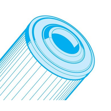 Unicel C-6960 15 sq ft DE filter cartridge for the Pentair Quad DE 60