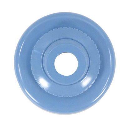 Super-Pro Extended Flange Hydrostream Eyeball Fitting, 1-1/2 in. MPT x 3/4 in. Opening, Light Blue, 25553-309-000