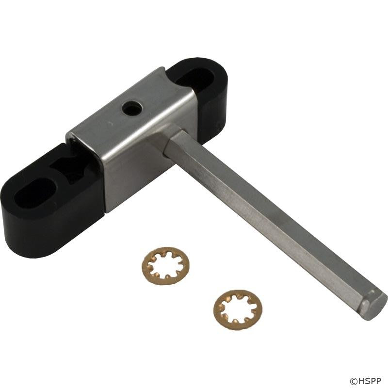 Polaris 5-4500 axle block assembly for the ATV 340 pool cleaner