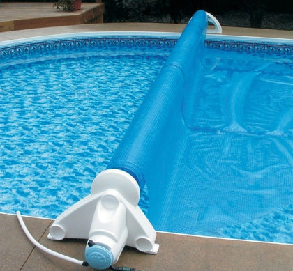 FeherGuard 20 foot water powered auto reel system for pool solar covers