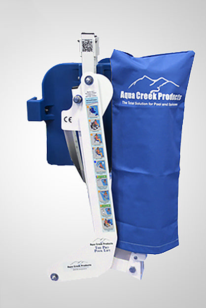 Aqua Creek F-45ACB-C blue sock style actuator and electronics cover for pool lifts