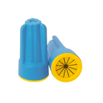 King Innovation TwiztLoc Blue and Yellow Twist On Wire Connector, TLC10-25