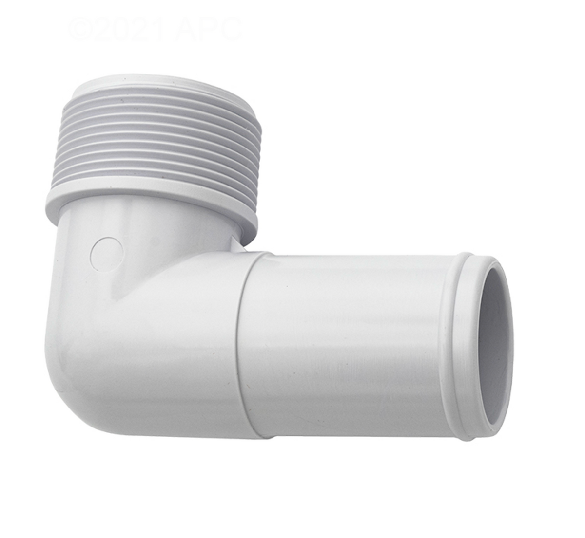 Hayward SPX1105Z3 smooth 90 degree elbow adapter with 1-1/2 inch MPT thread