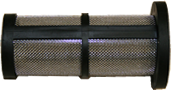 Top view of the Polaris 48-222 in-line filter screen