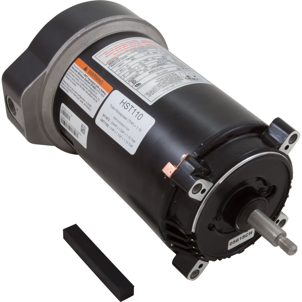 Century Centurion Pro HST110 C-face pool and spa pump motor, 1.1 THP 56J