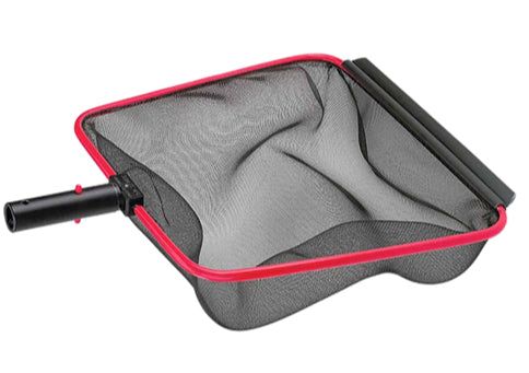 Skimlite SS8 DuraPro square skimmer net with 8 inch deep coarse mesh bag and spring steel frame