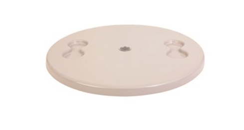 S.R. Smith 30 inch Destination Series in-pool table top with cup holders in Seashell